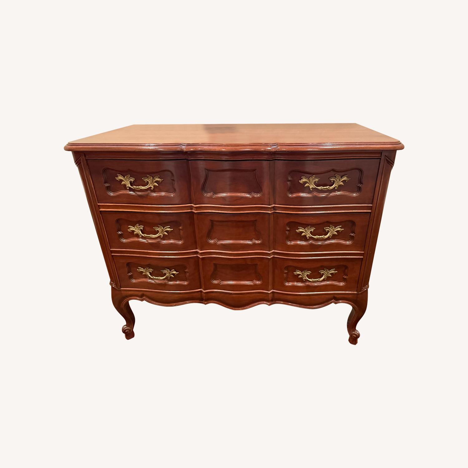 Elegant Antique Italian Wood Dresser - image-0