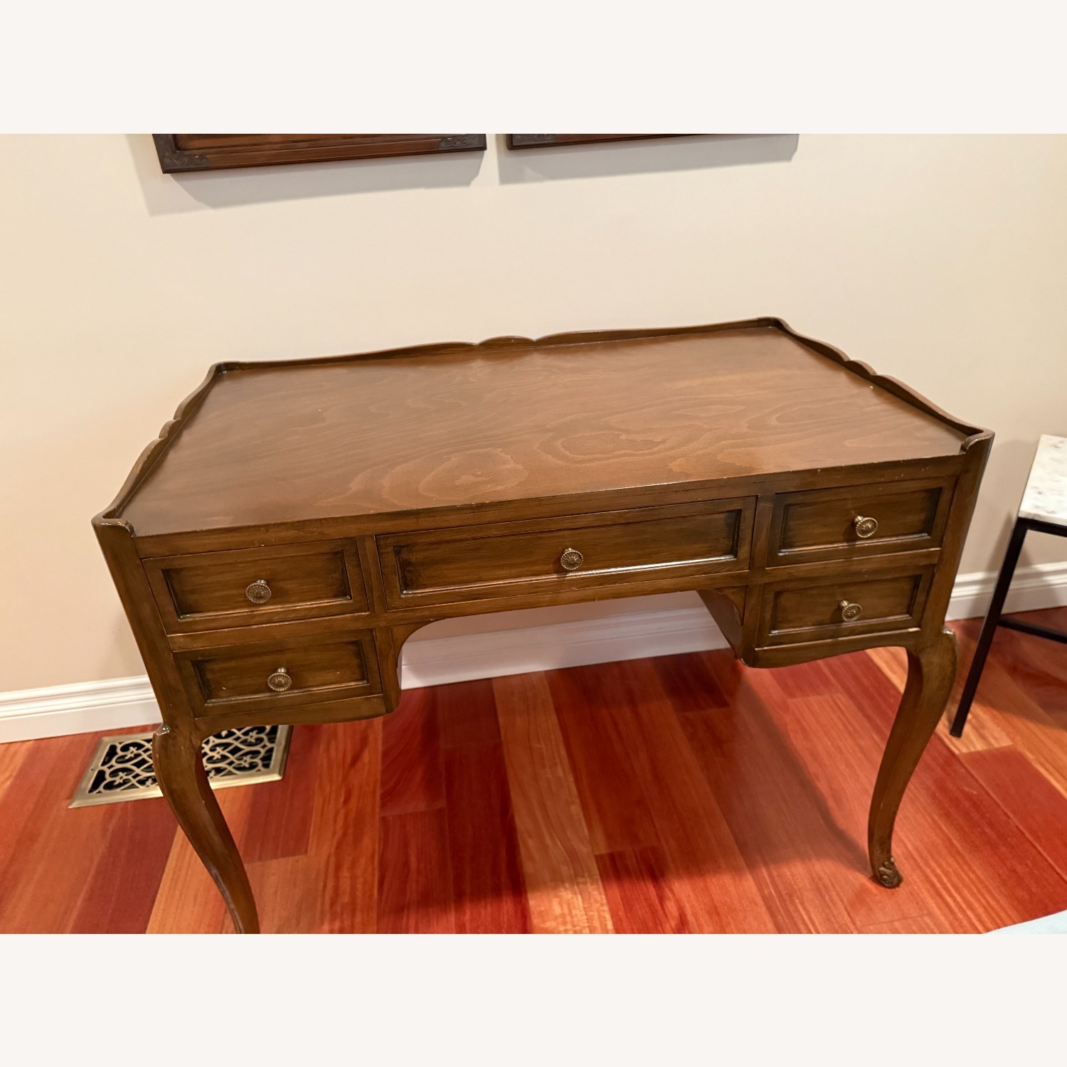 Antique Italian Wood Desk - image-1