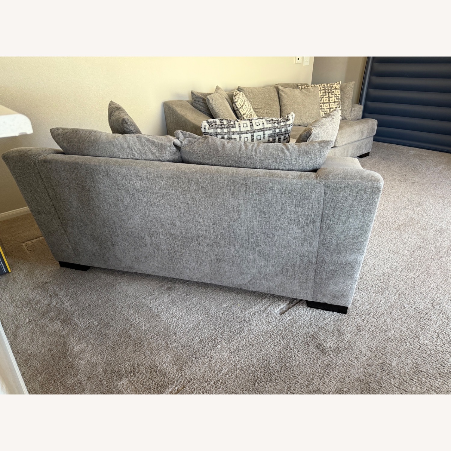 Loveseat with Accent Pillows - image-4