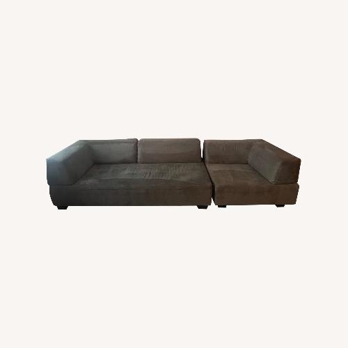 Used West Elm Gray Tillary Modular Sectional Sofa for sale on AptDeco