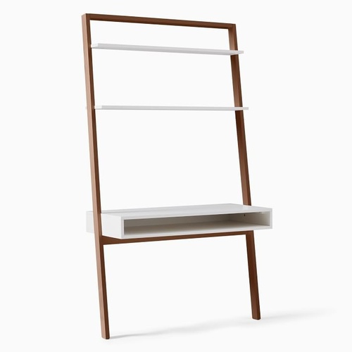 Used West Elm Ladder Shelf Desk  for sale on AptDeco