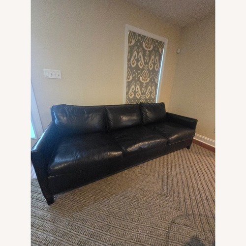 Used Room & Board Coffee Brown Leather Sofa for sale on AptDeco