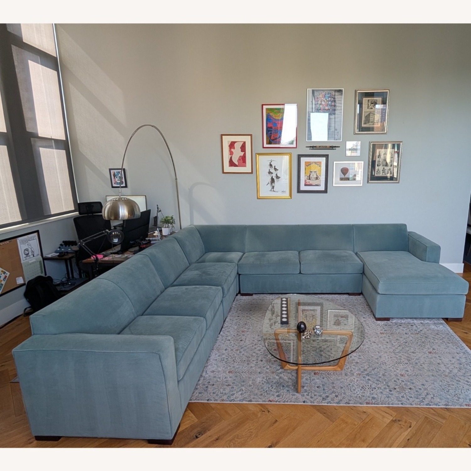 Room & Board Large Sectional Couch - image-0