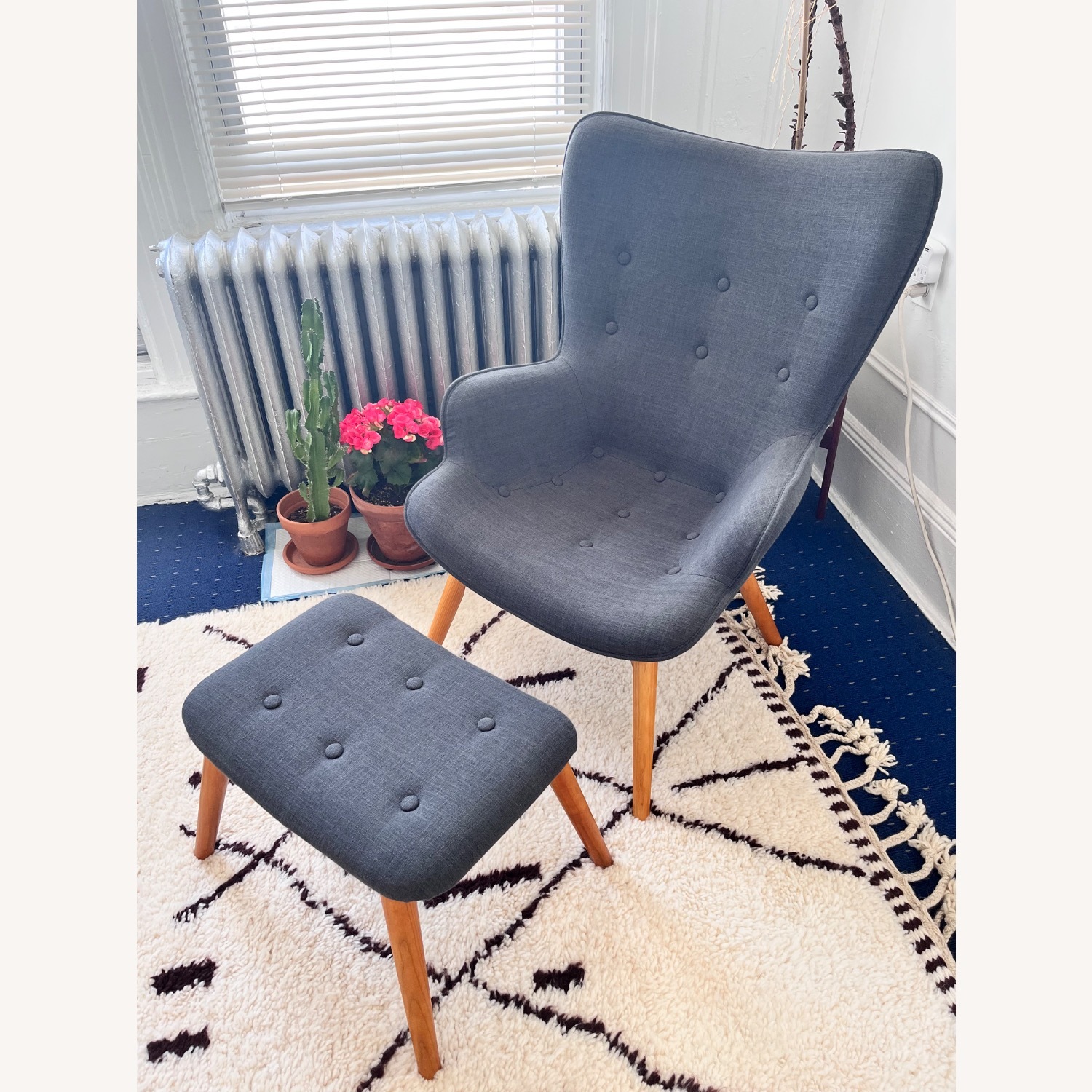 Christopher Knight Hariata Chair Ottoman Set - image-2