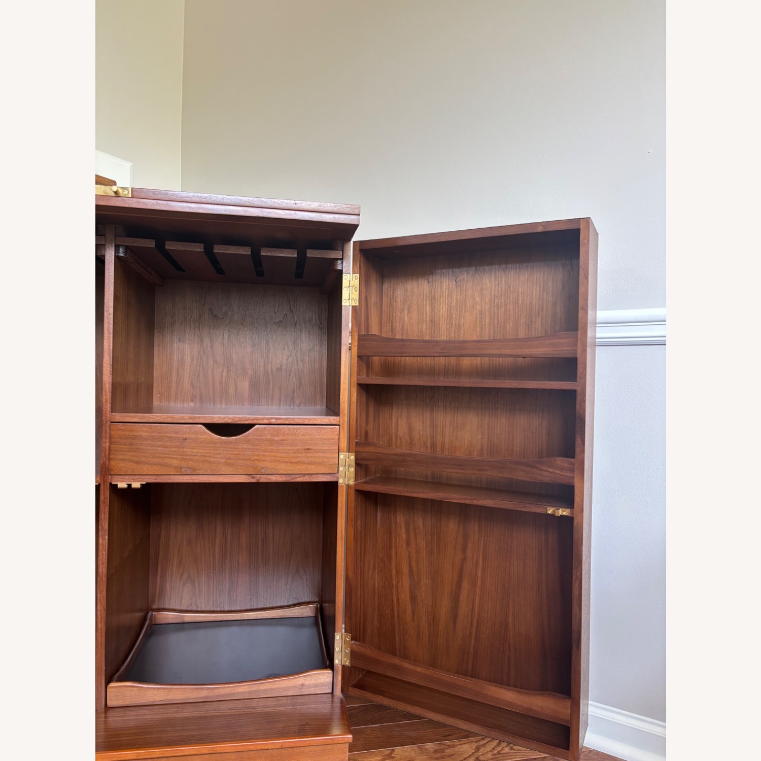 Crate and Barrel Maxine Bar Cabinet - image-4