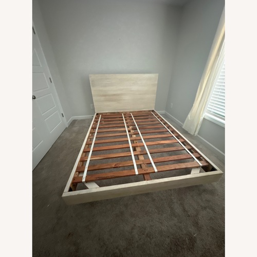 Used Pottery Barn Cayman Queen Bed for sale on AptDeco