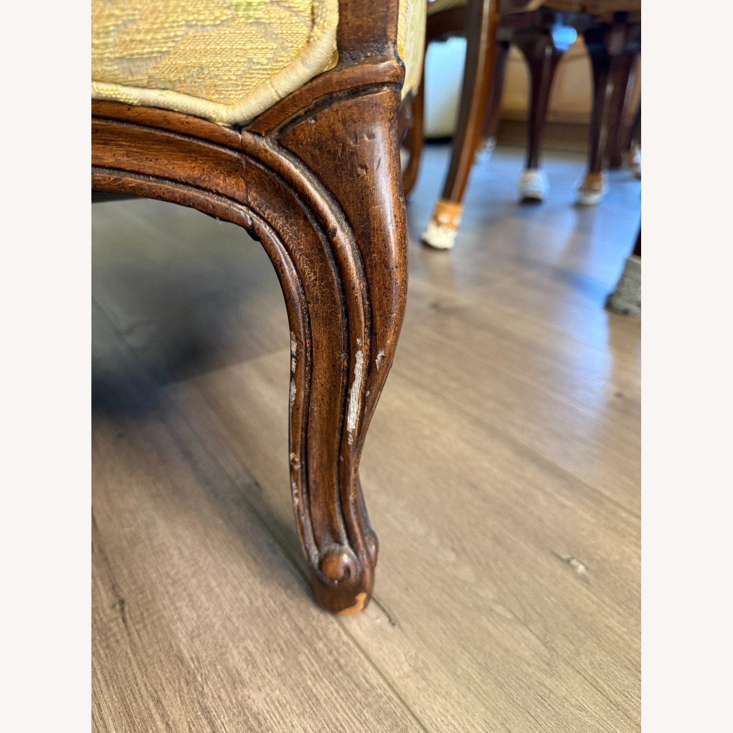 Collector's Mix Silk Loveseat by Hickory Chair - image-7