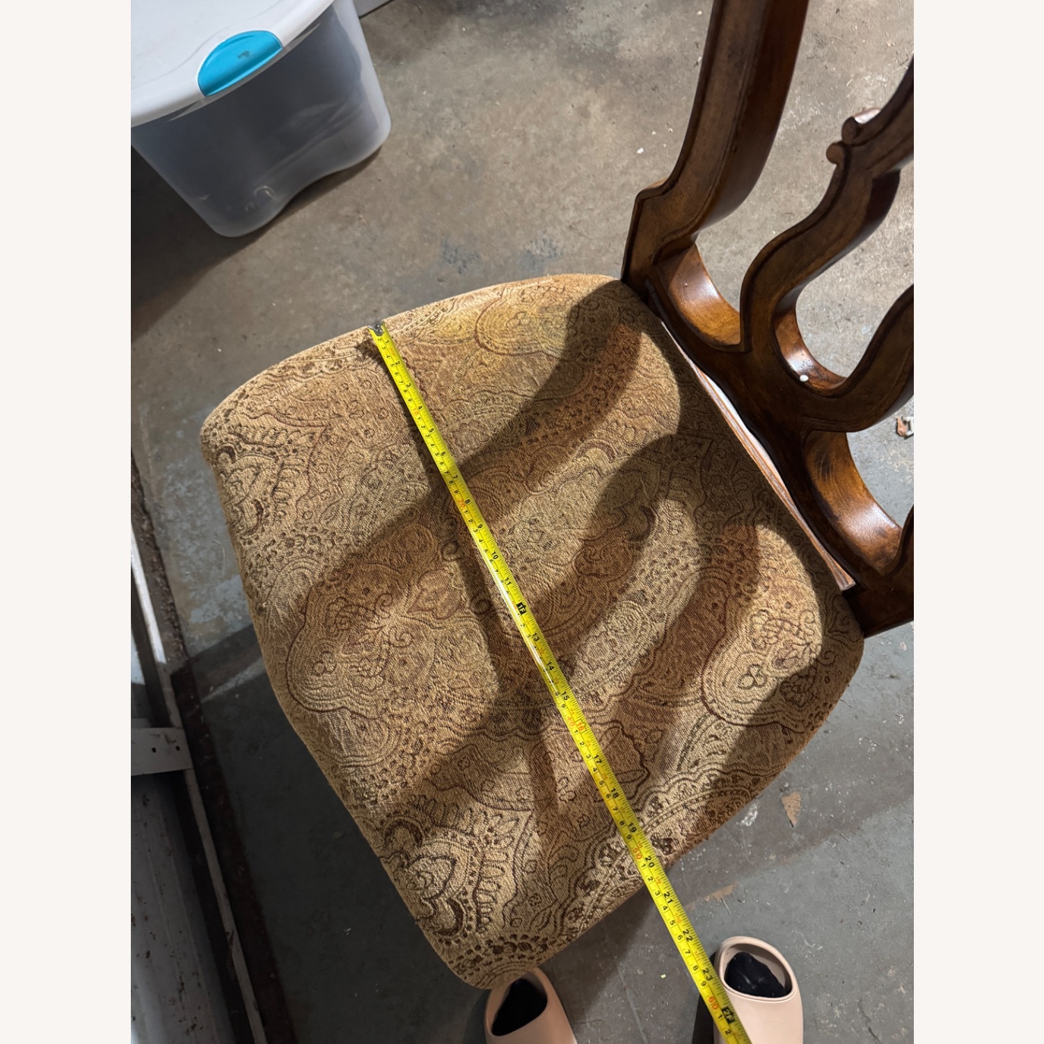 Vintage Upholstered Dining Chair - image-4