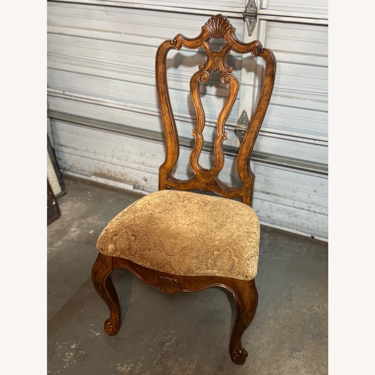 Vintage Upholstered Dining Chair - image-1
