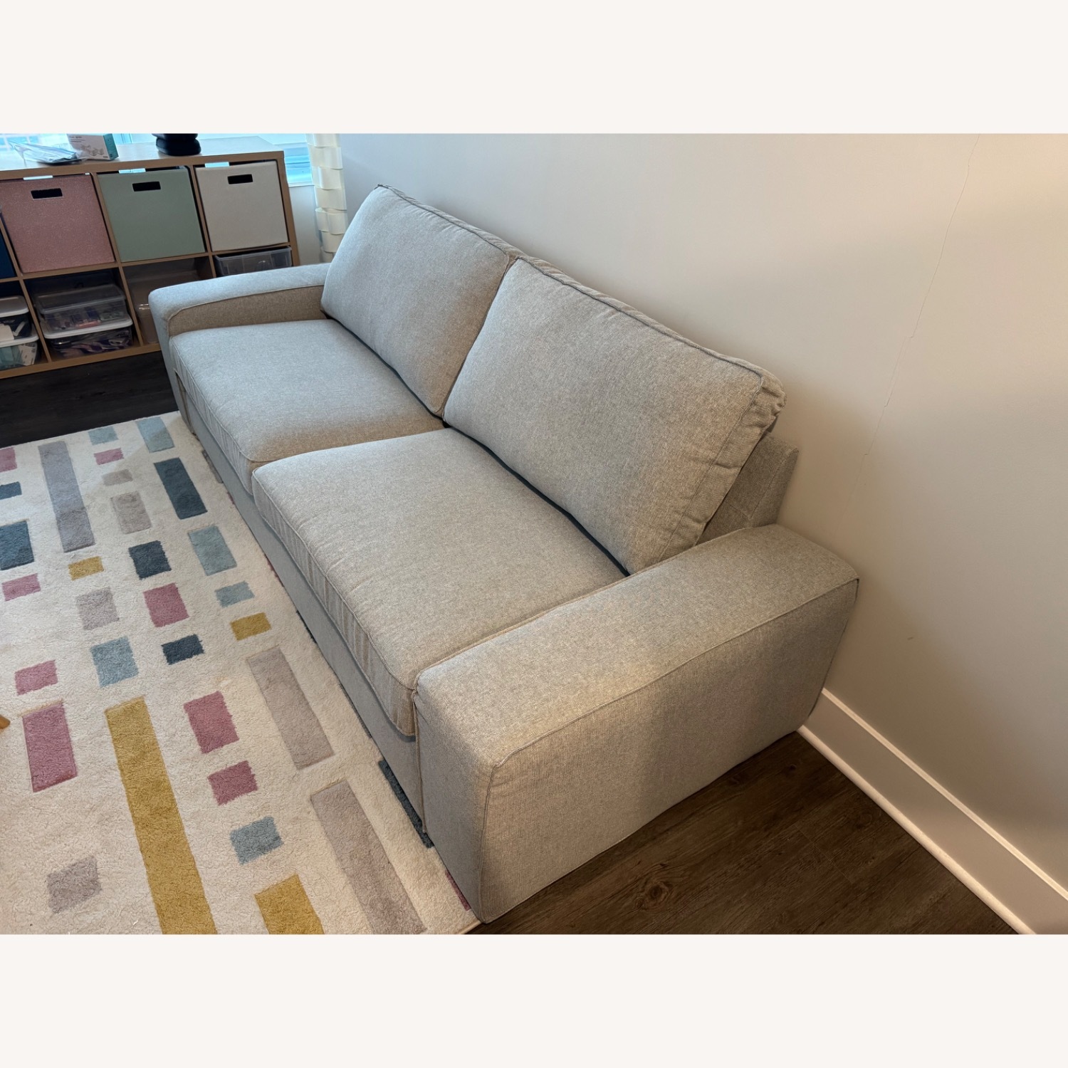 IKEA Kivik Grey Sofa - AptDeco