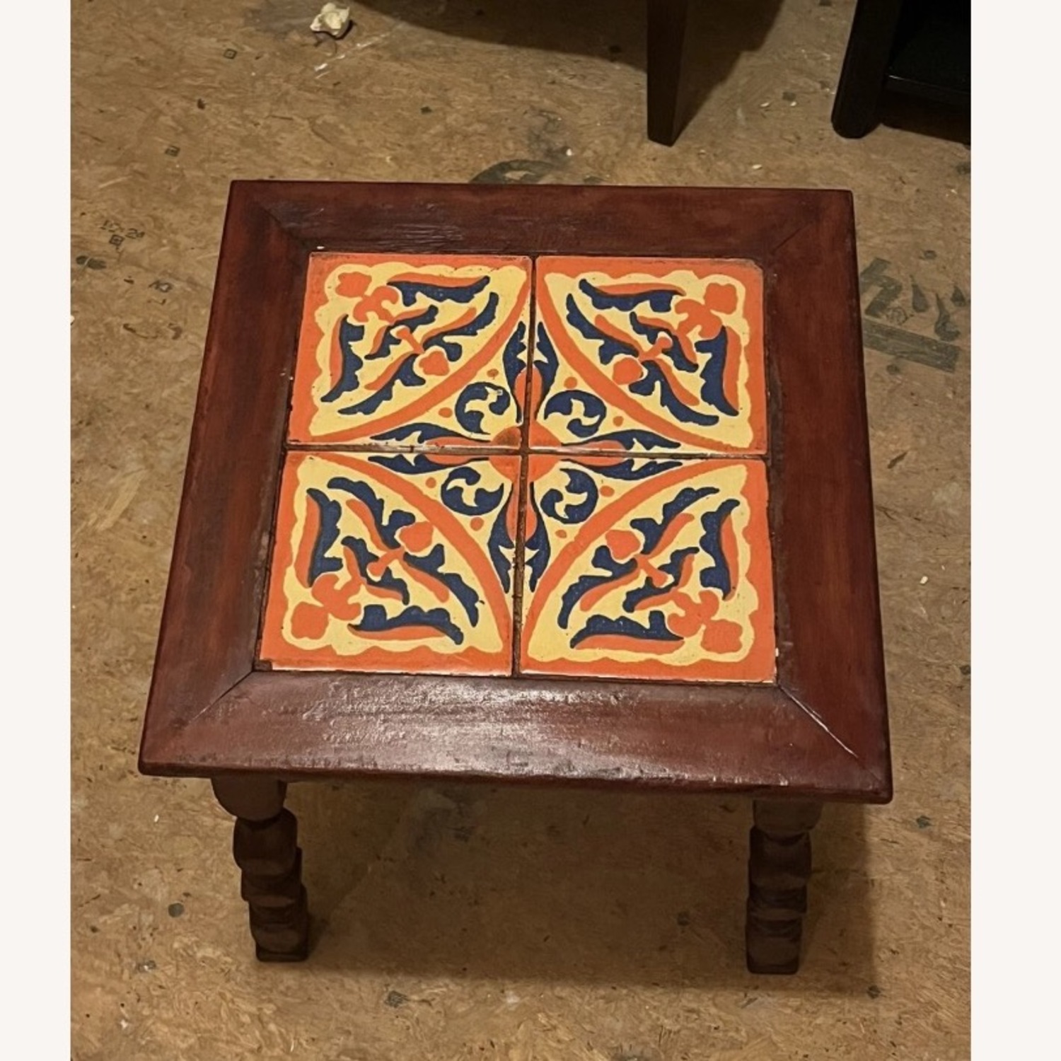 1920S D&M Spanish Revival California Tile Table - image-2