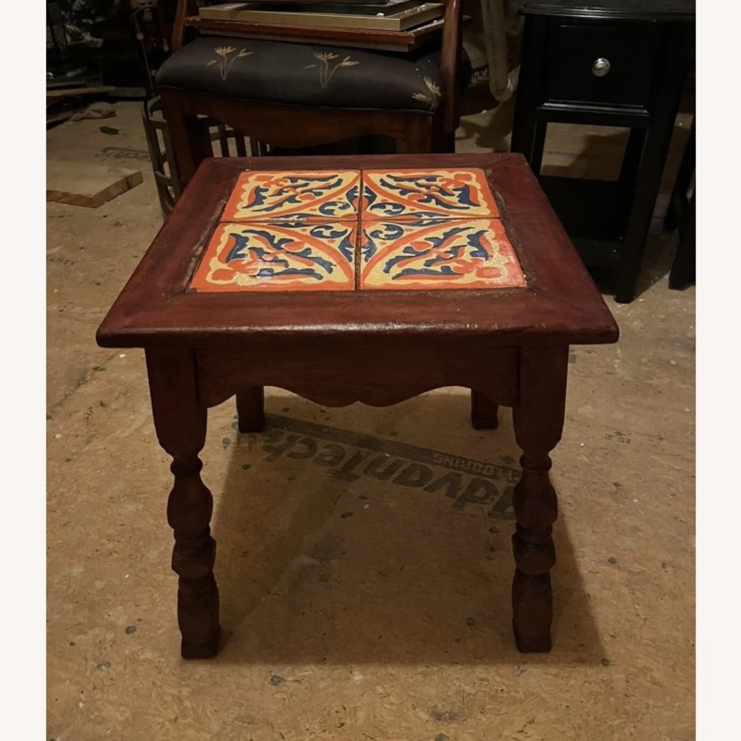 1920S D&M Spanish Revival California Tile Table - image-1