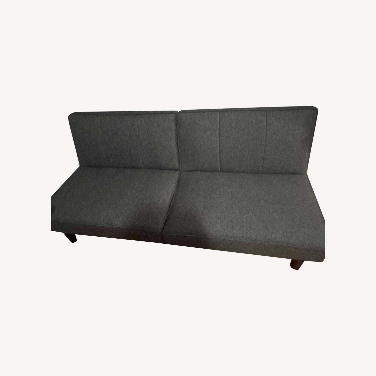 Walmart Gray Futon  - image-5