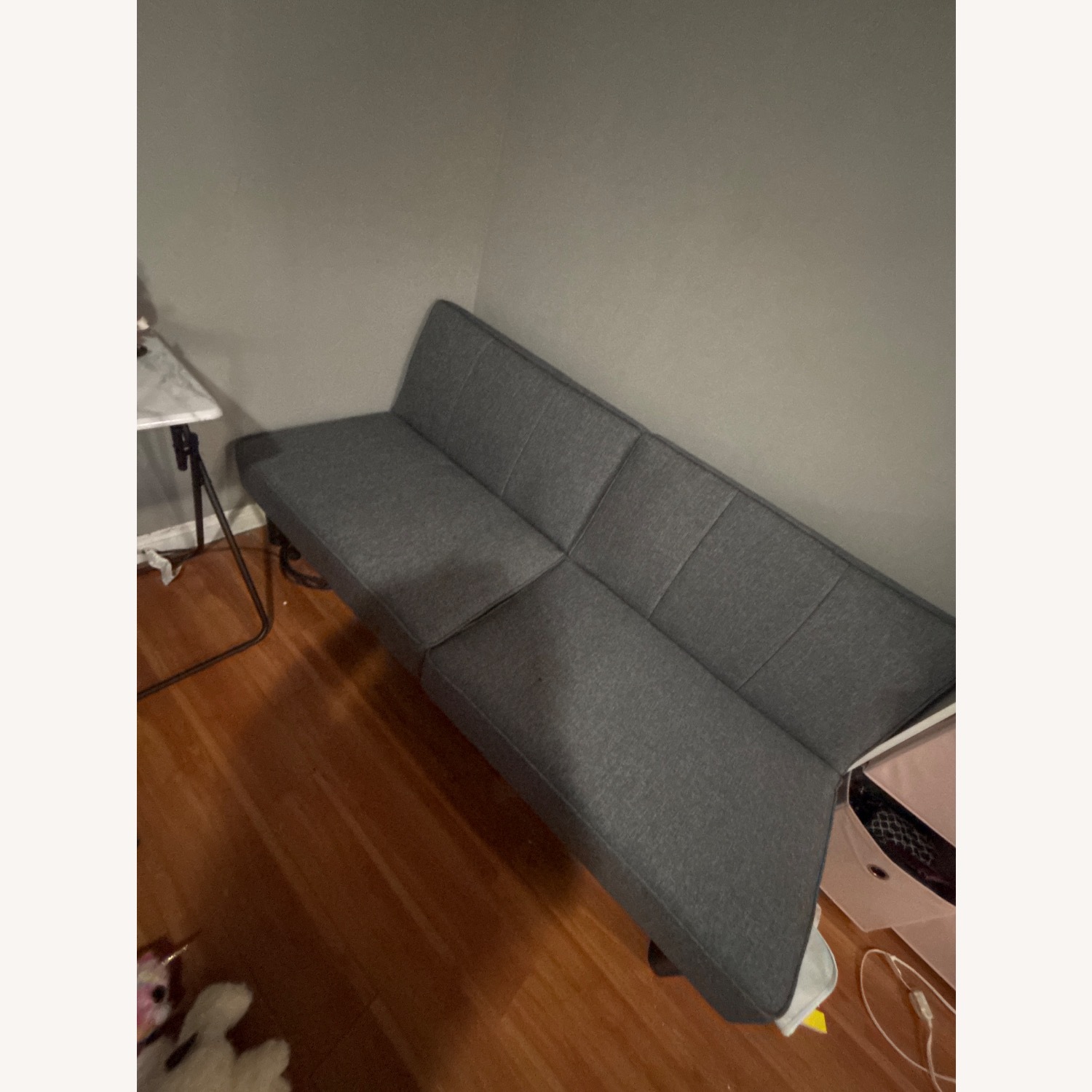 Walmart Gray Futon  - image-2