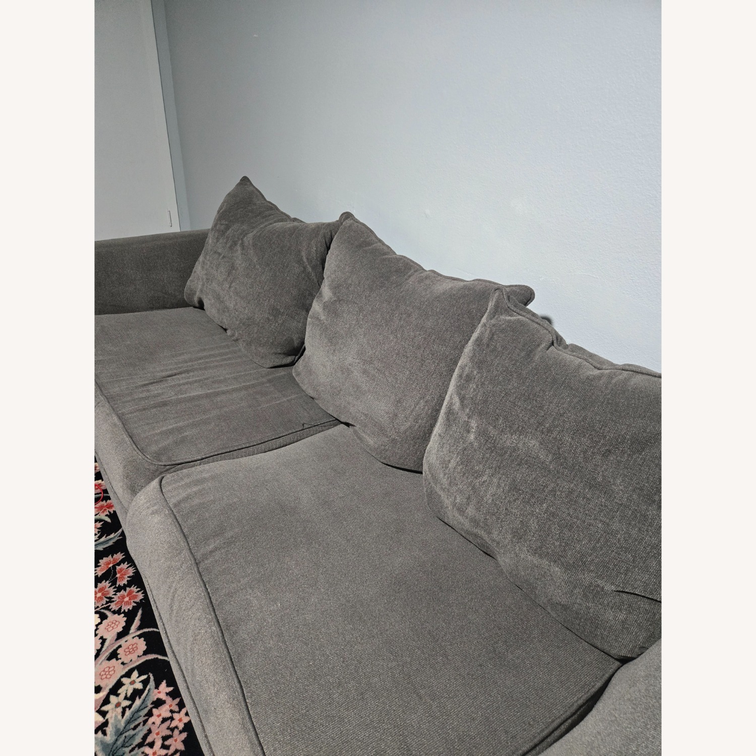 Rooms To Go Grey Couch - image-1
