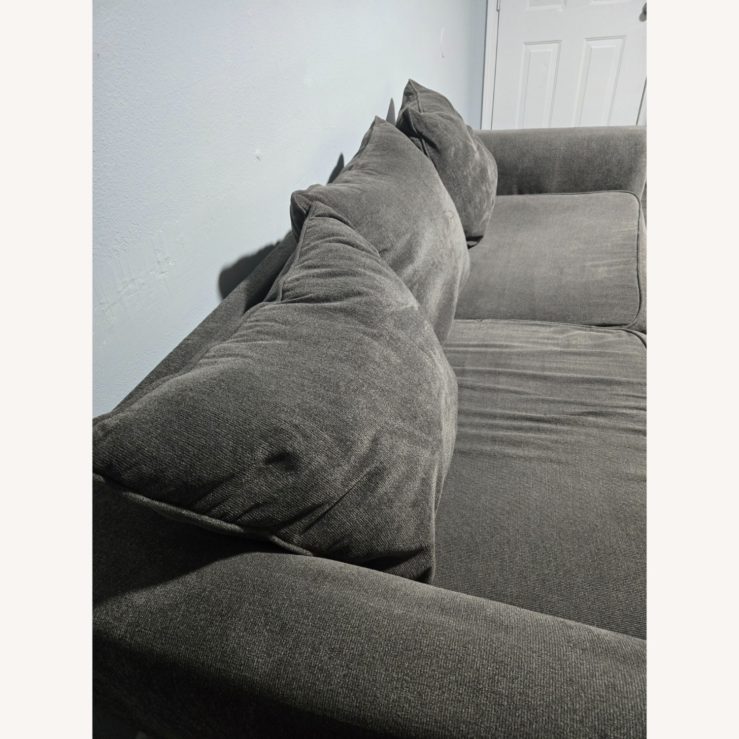 Rooms To Go Grey Couch - image-3