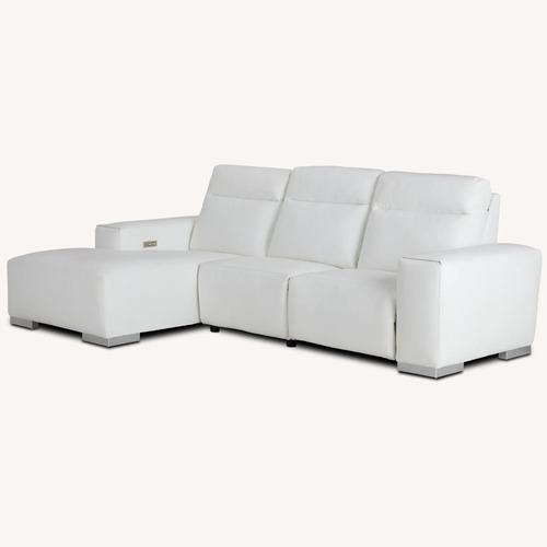 Used Elba Comfy Leather -2 Power Recliners for sale on AptDeco