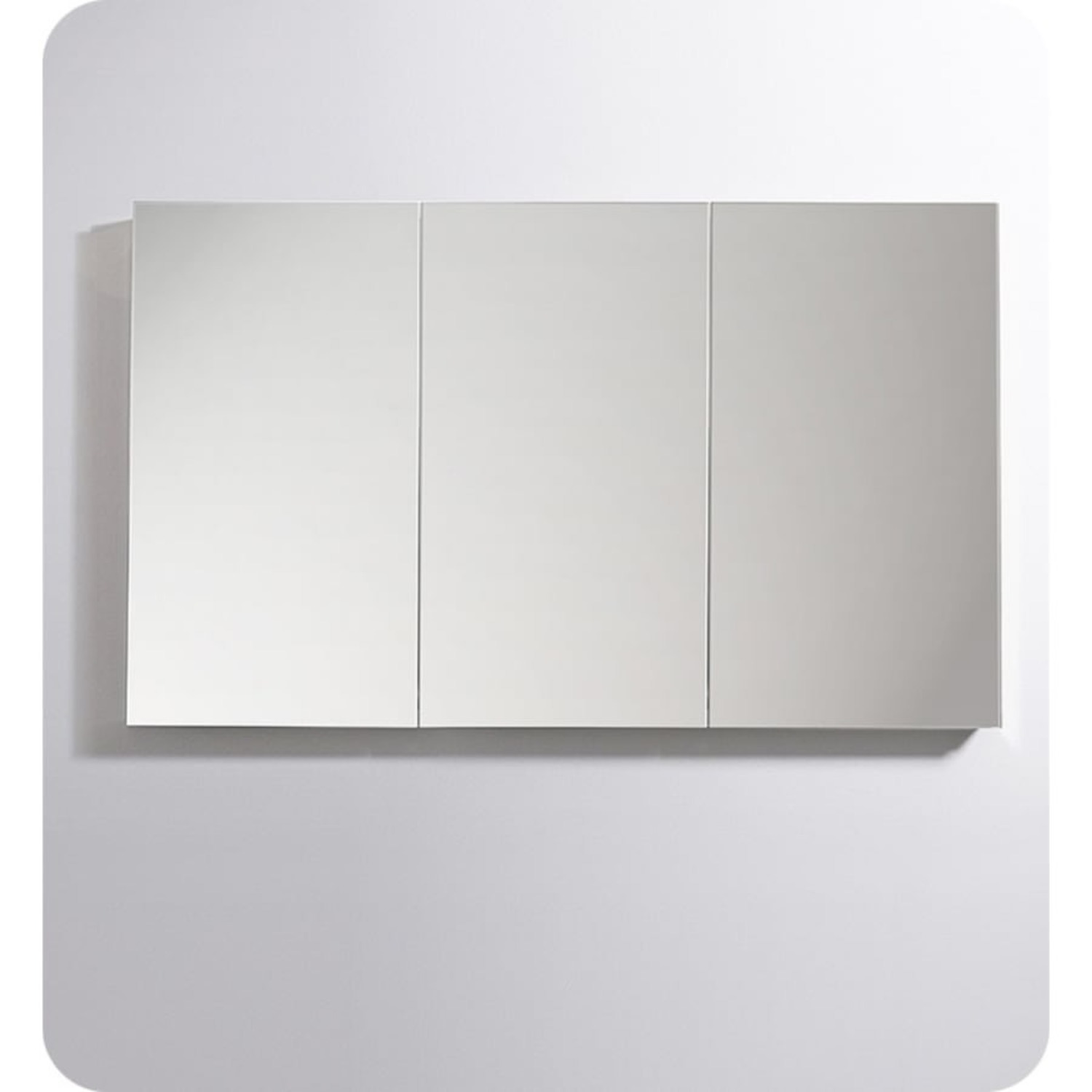 Fabulous 60” Triple Door Medicine Cabinet - image-1