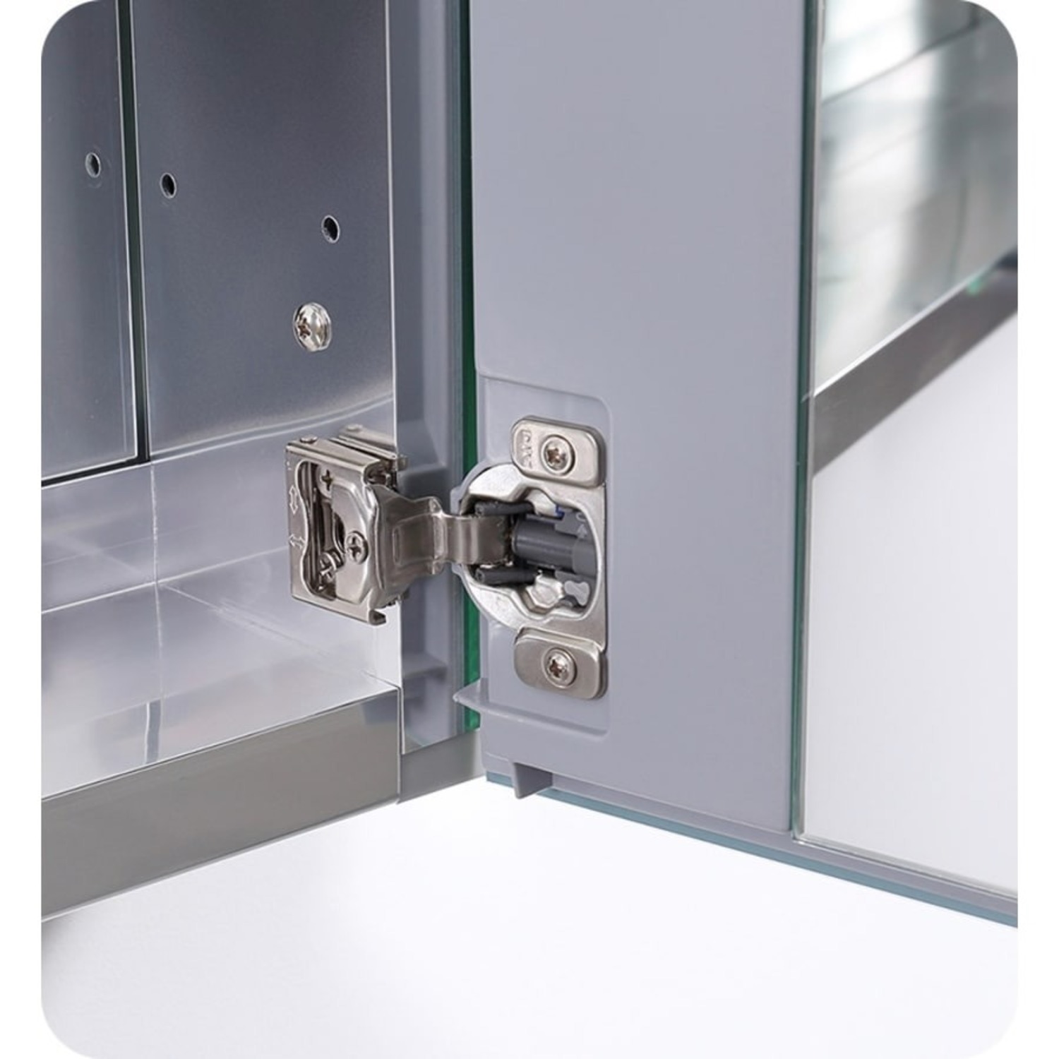 Fabulous 60” Triple Door Medicine Cabinet - image-4