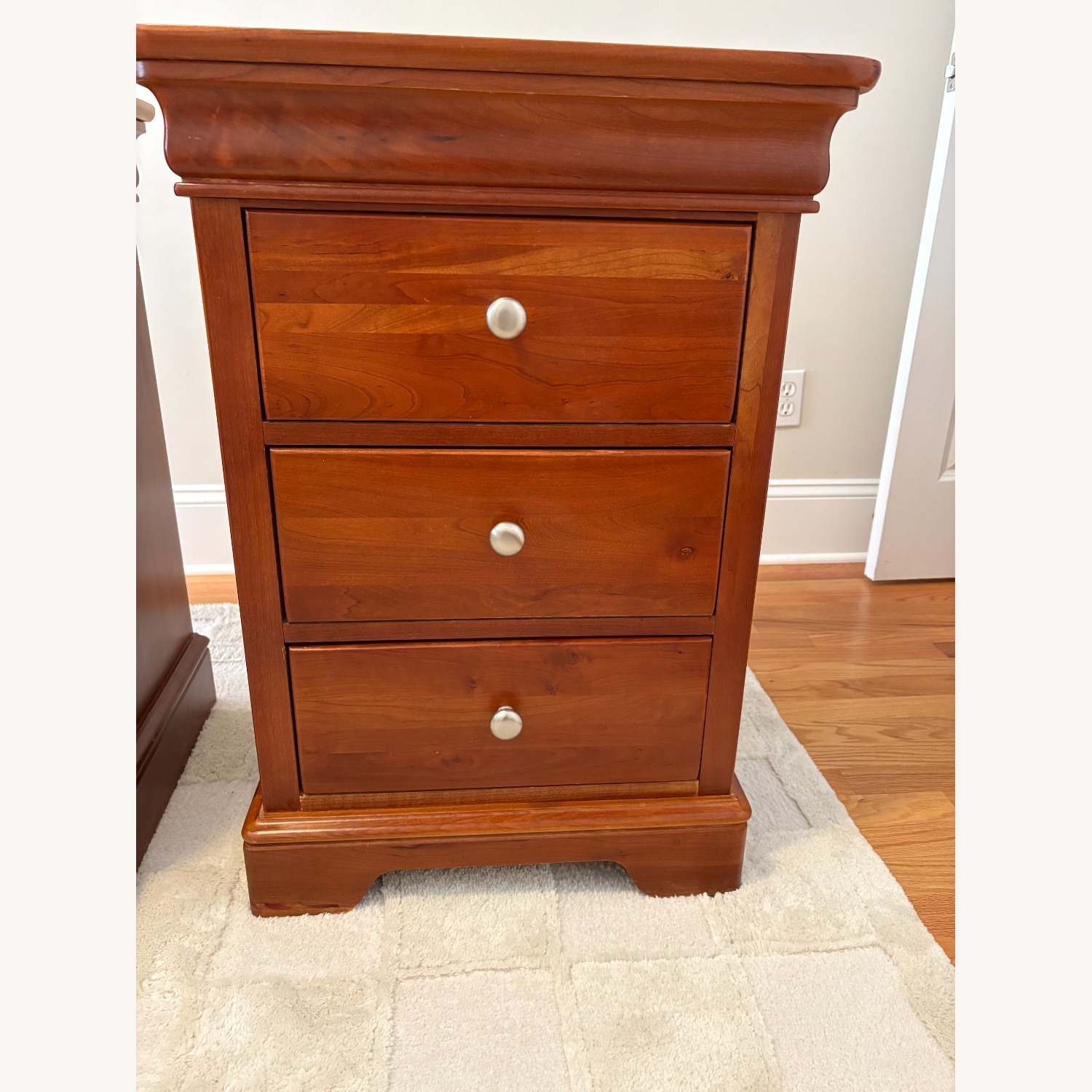Stanley French Style Cherry Nightstand - image-4