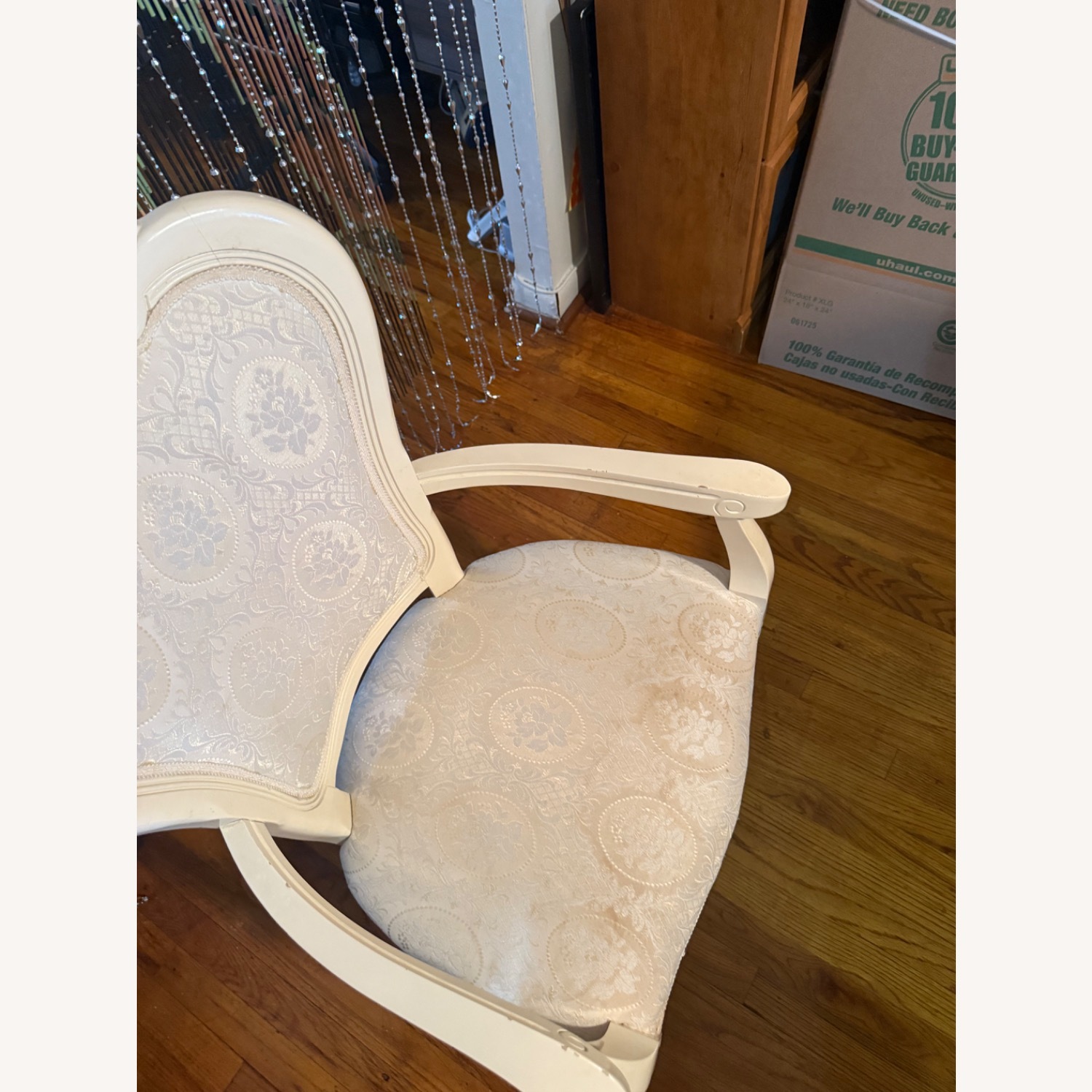 Extendable White Dining Room Table - image-5