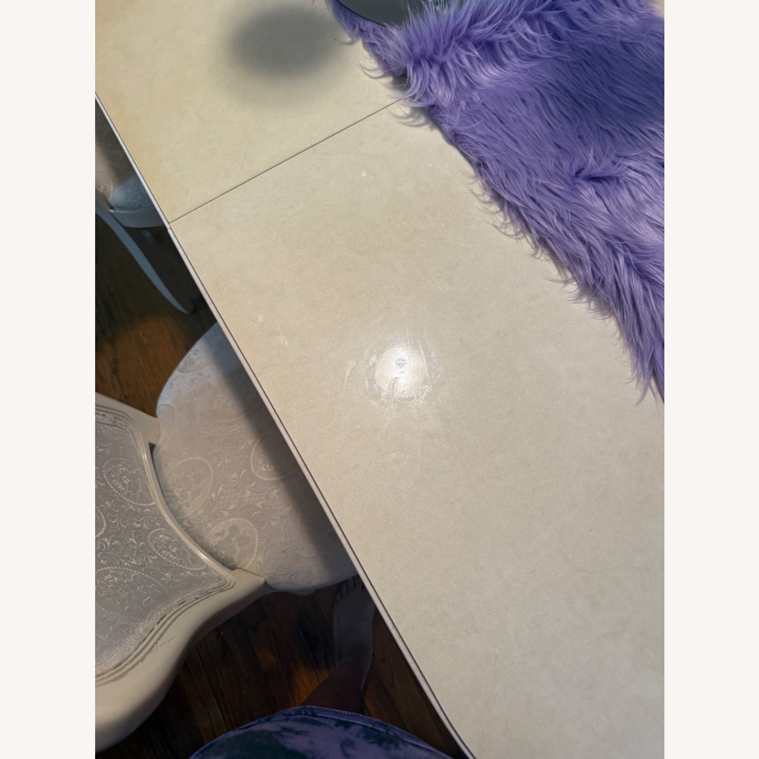 Extendable White Dining Room Table - image-4