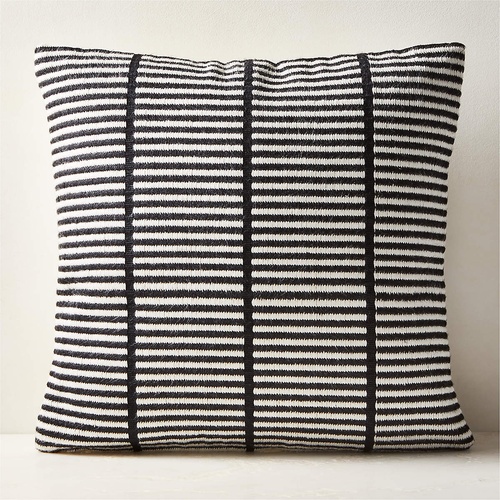 Used CB2 Black / White Decorative Pillows for sale on AptDeco