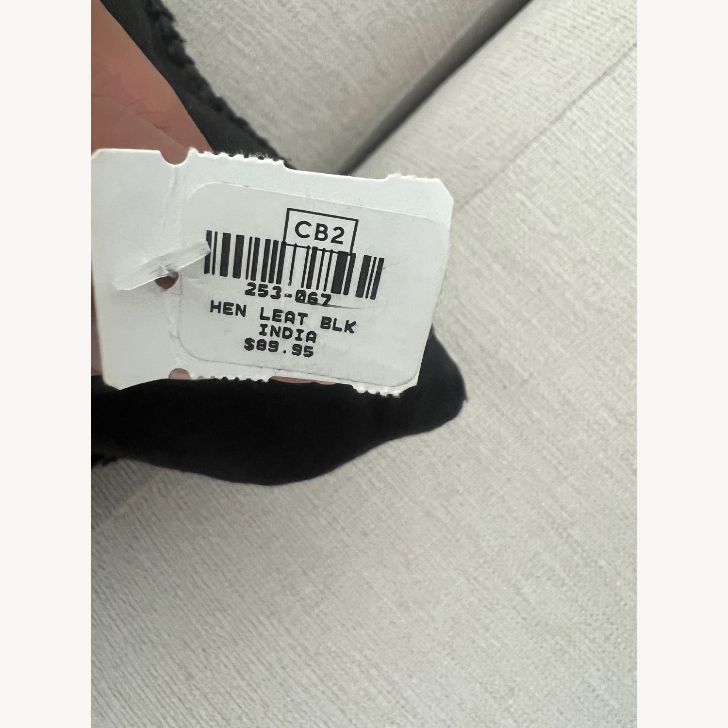 CB2 Black / White Decorative Pillows - image-8