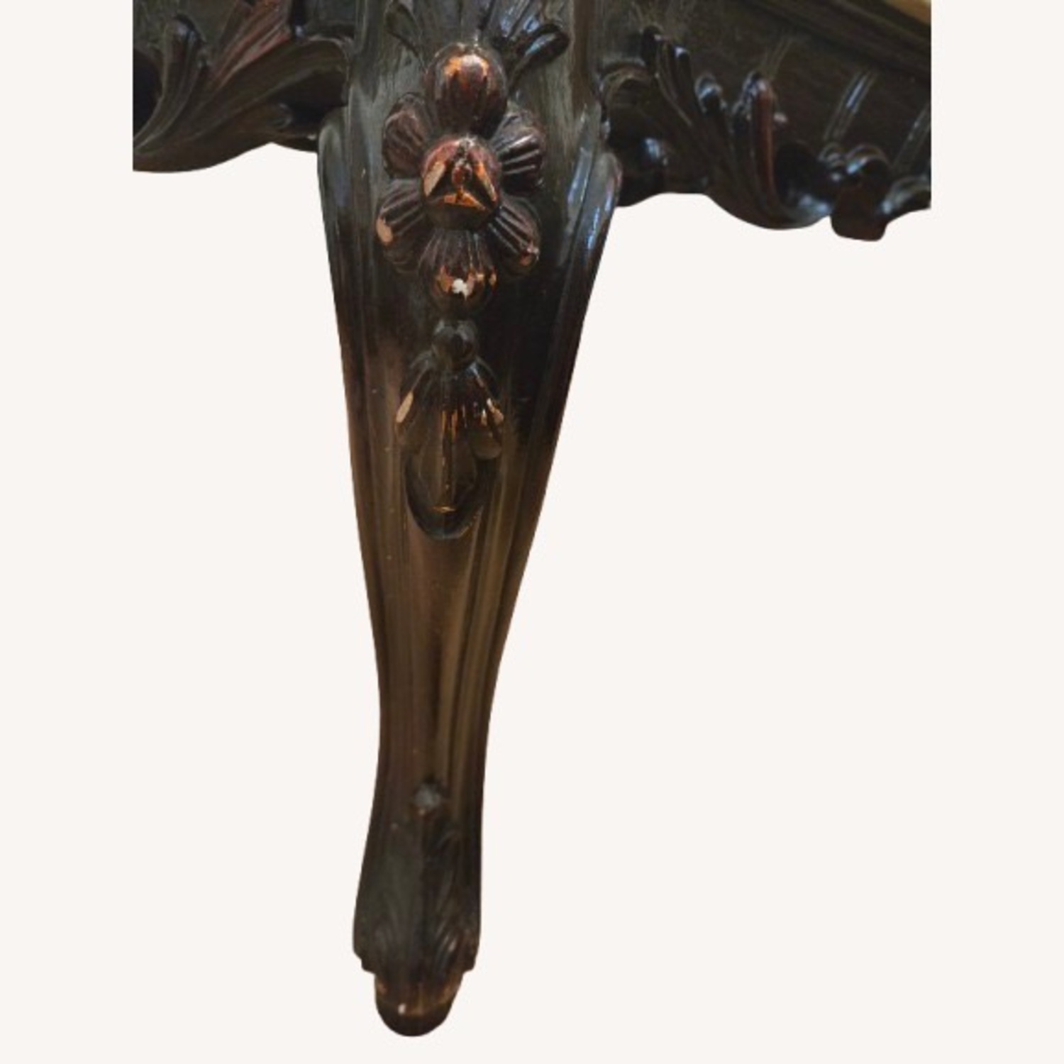 Vintage Louis XV Marble-Top Coffee Table - image-4