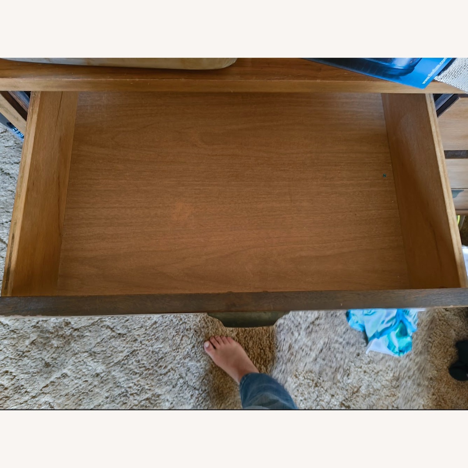 Mid-Century Modern Chest with Mirror - image-3