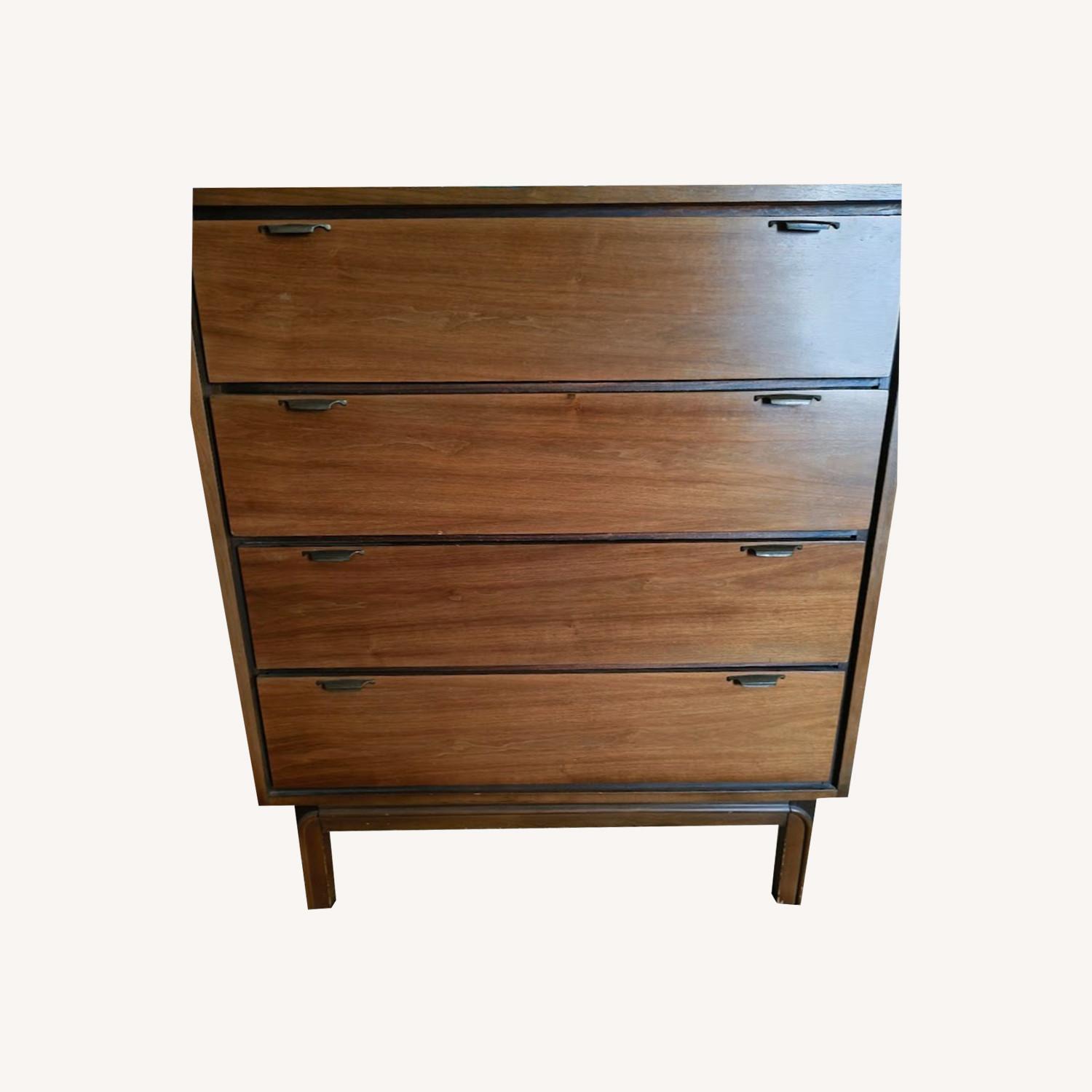 Mid-Century Style 4-Drawer Tall Chest - image-0