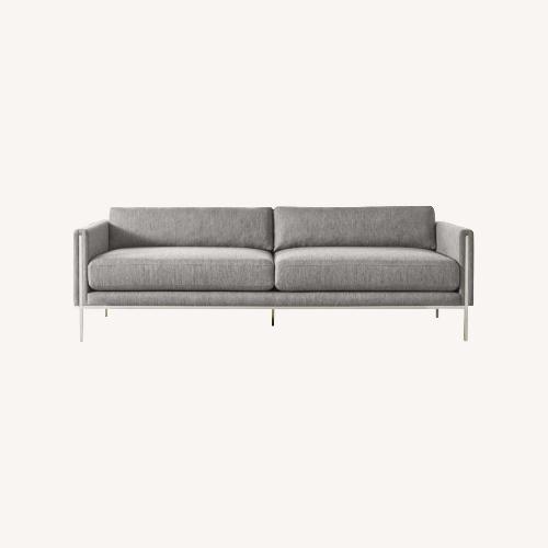 Used CB2 Ryker Grey Sofa for sale on AptDeco