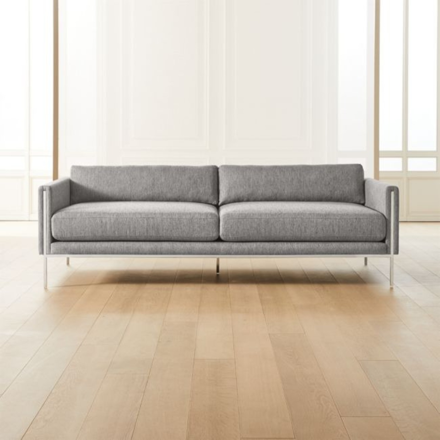 CB2 Ryker Grey Sofa - image-2