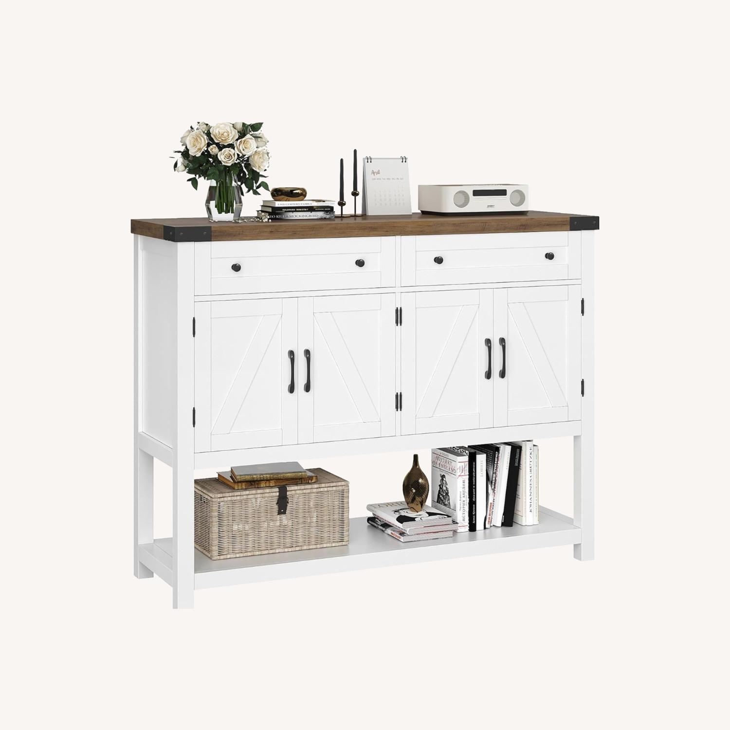 HOSTACK Buffet Sideboard Cabinet with Storage - image-0