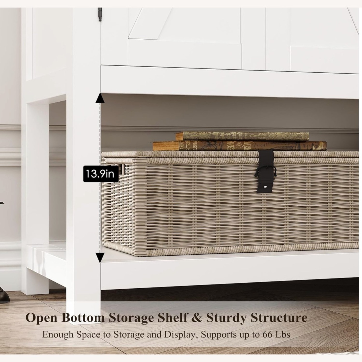 HOSTACK Buffet Sideboard Cabinet with Storage - image-2