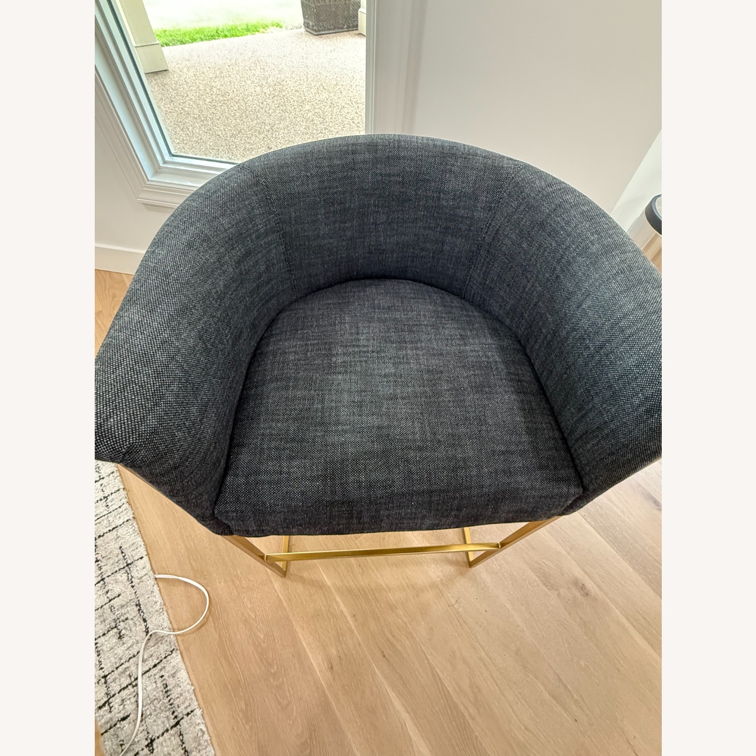 Restoration Hardware Wexler Barrelback Stool - image-5