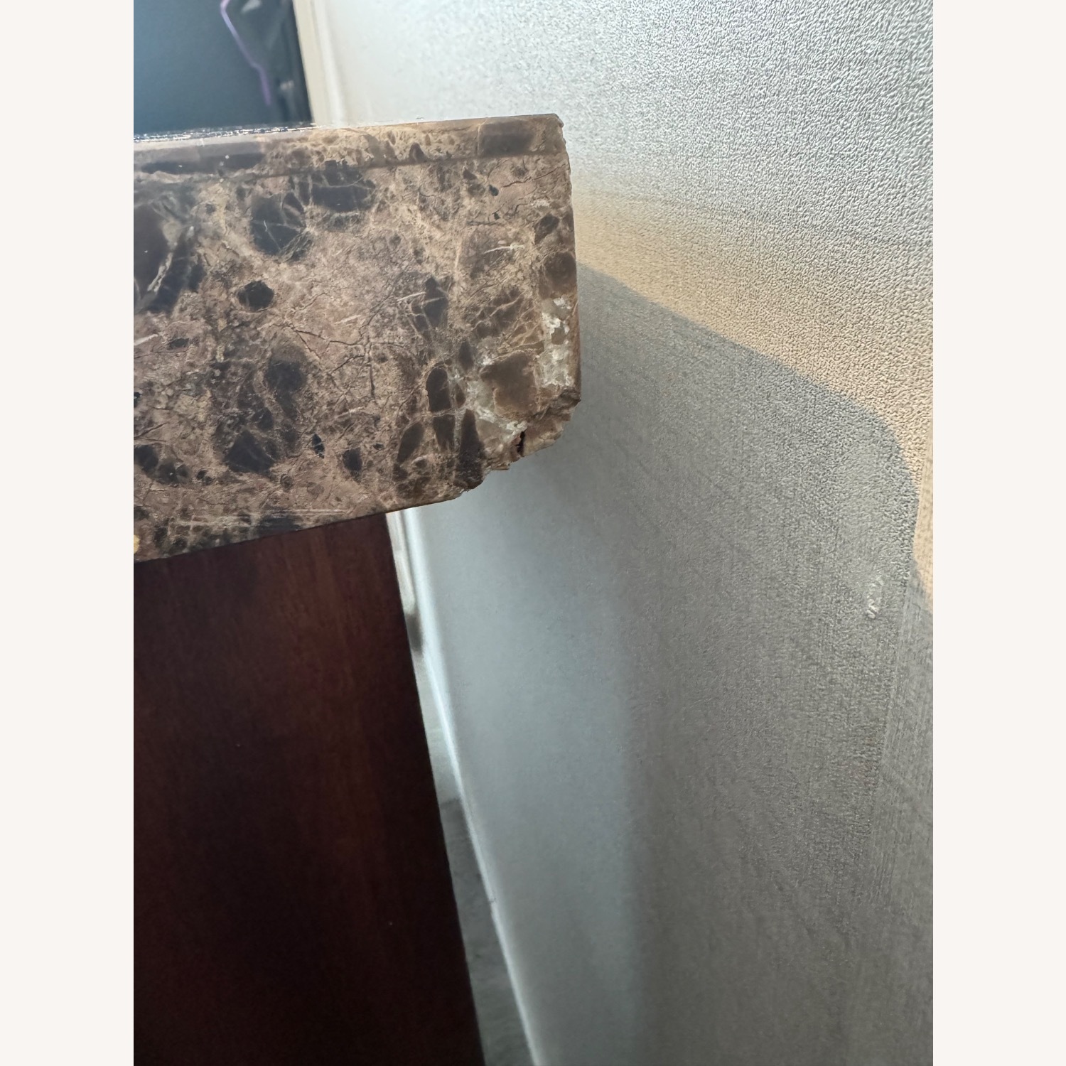 Montibello Walnut Marble Table W 4 Chairs - image-3