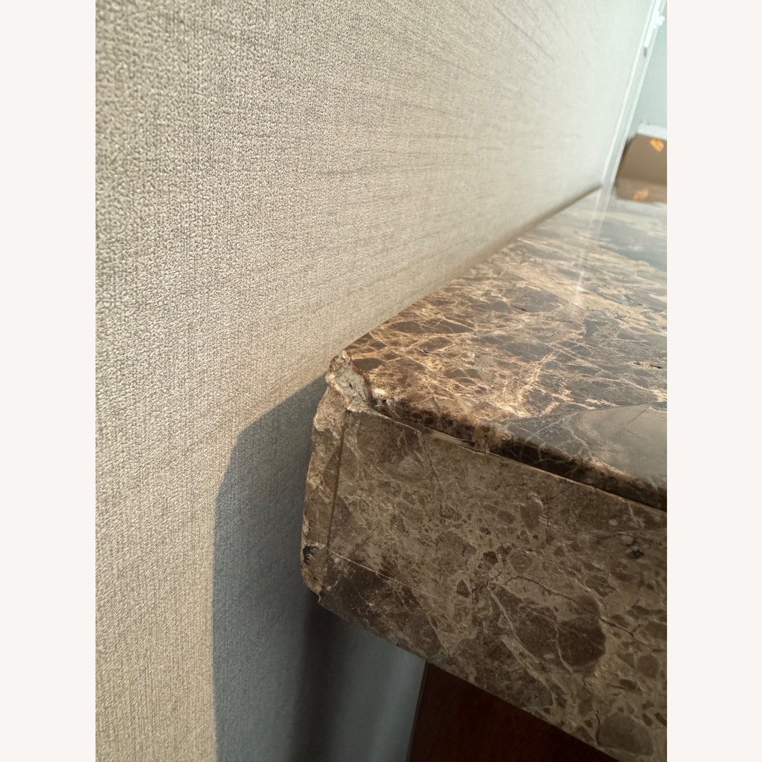 Montibello Walnut Marble Table W 4 Chairs - image-2