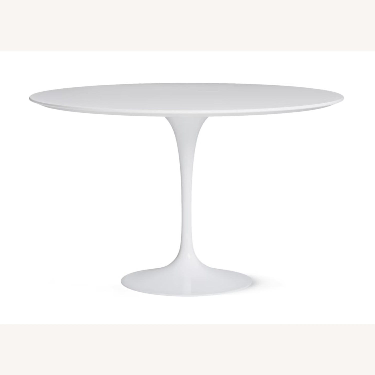 Knoll Saarinen White Tulip Dining Table 47" - image-1