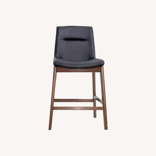 Used Counter Height Leather Stools for sale on AptDeco