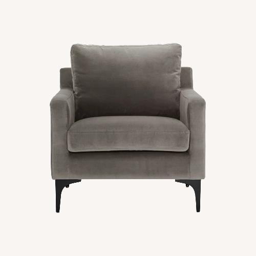 Used Allmodern Grey Jones Accent Chair for sale on AptDeco