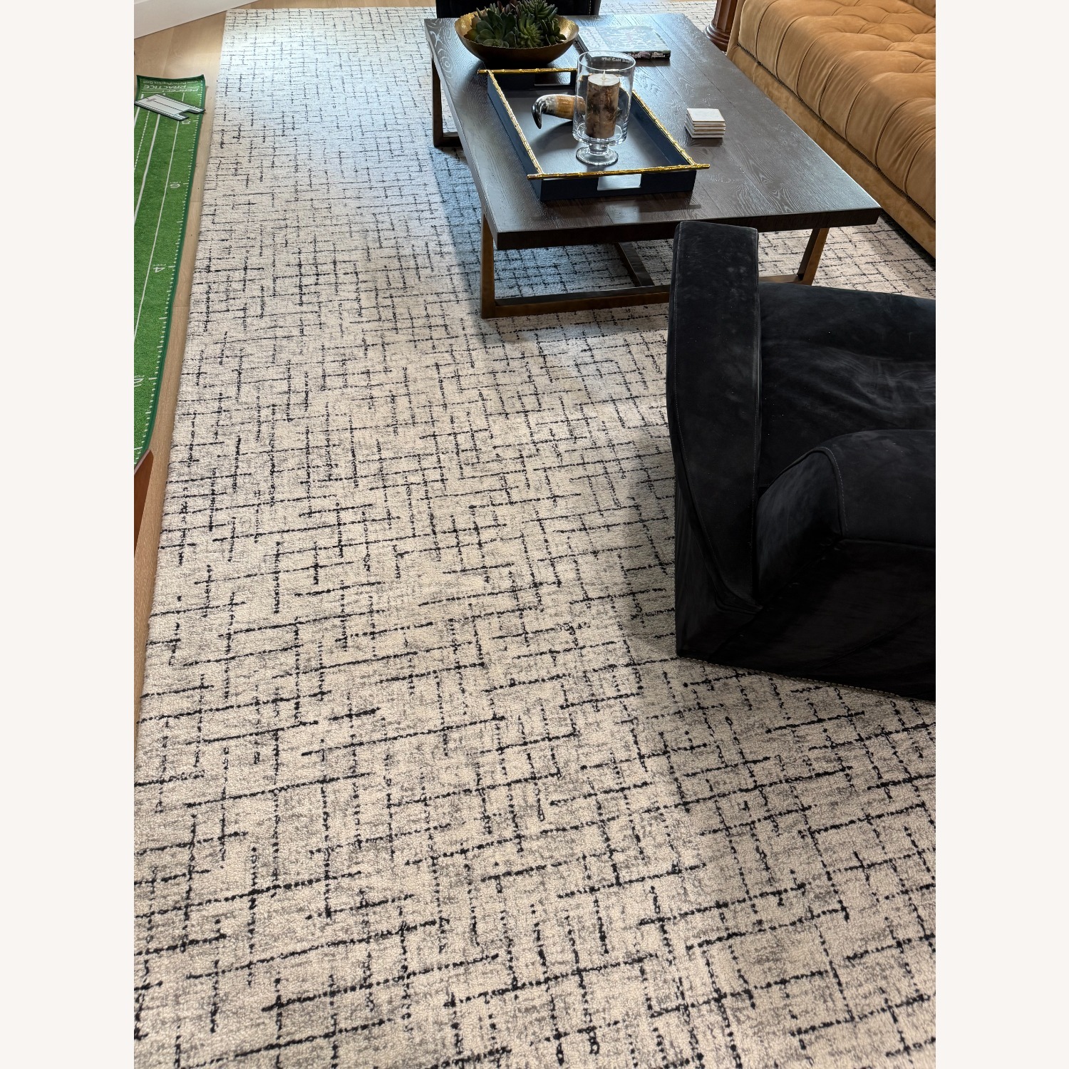 Wool Pile with Accents of Viscose - image-4