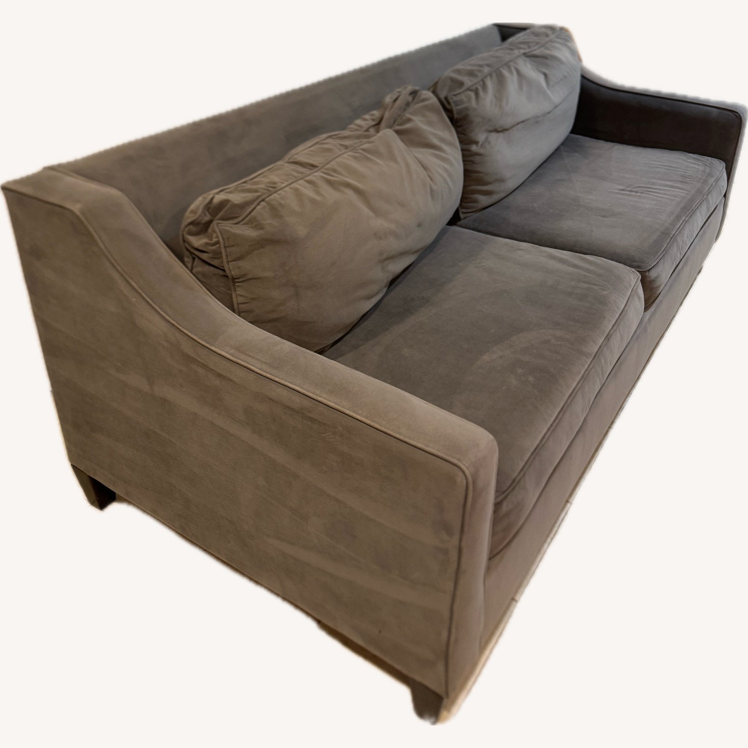 West Elm Gray Paidge Sleeper Sofa - image-2