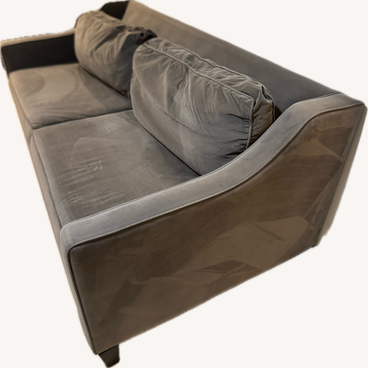 West Elm Gray Paidge Sleeper Sofa - image-3