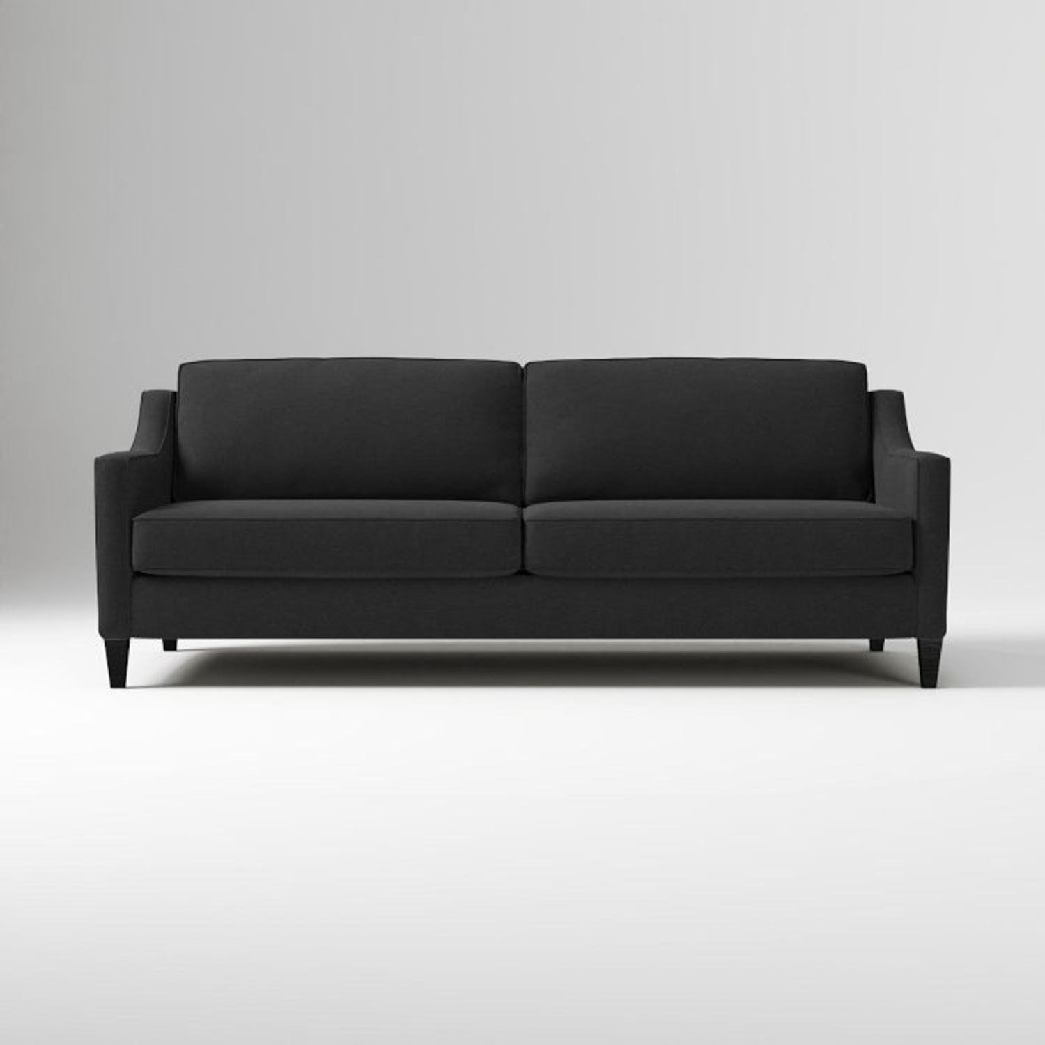 West Elm Gray Paidge Sleeper Sofa - image-4