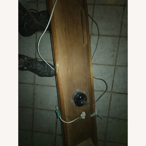 Used Wall Wooden Ligthing Shelve for sale on AptDeco