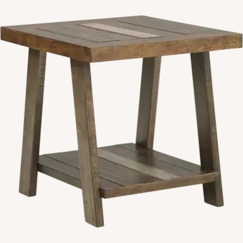 Used Rooms To Go Cedar Creek Side Table for sale on AptDeco
