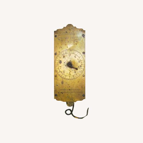 Used Antique C. Forchner's Spring Balance Scale Decor for sale on AptDeco