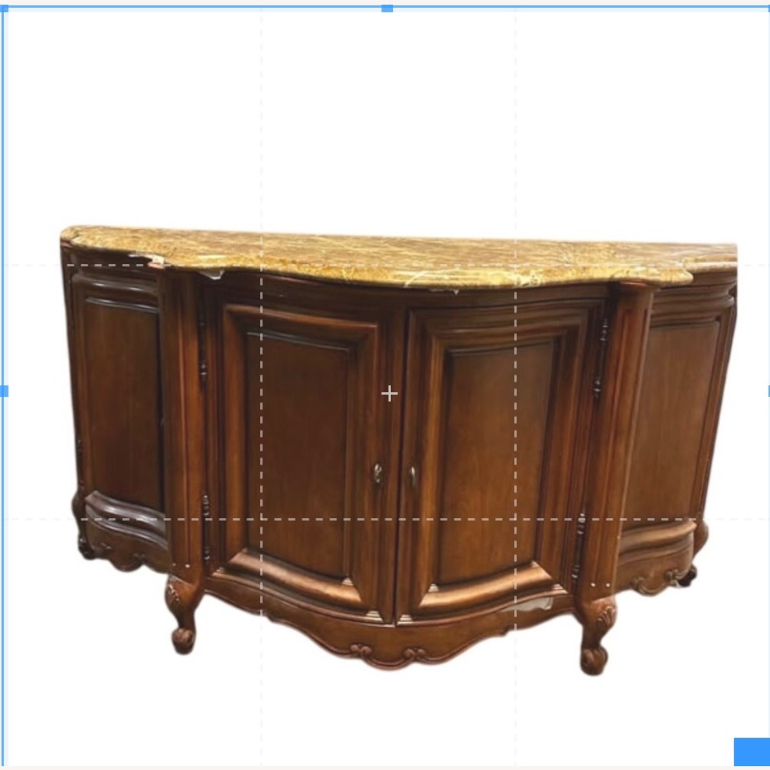 Century Furniture Marble Buffet Table - image-0
