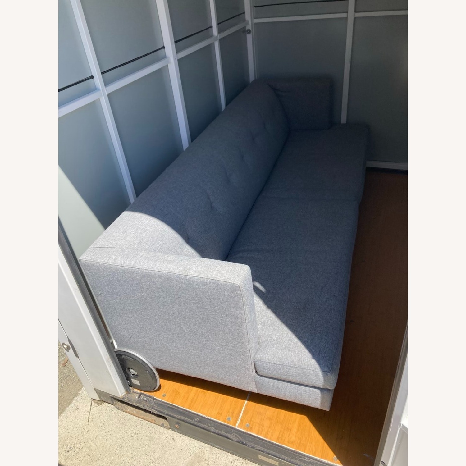 CB2 Avec Light Gray 2-Seater Sofa - image-2